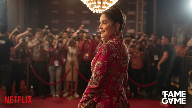 Madhuri Dixit, Madhuri Dixit interview, Madhuri Dixit films, Madhuri Dixit career, The Fame Game, Madhuri Dixit in The Fame Game, The Fame Game Netflix, eye 2022, sunday eye, indian express news