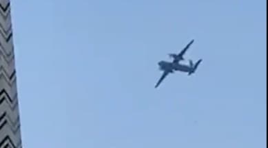 Taj mahal aircraft