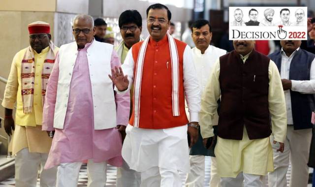 Uttar Pradesh deputy Chief Minister Keshav Prasad Maurya (File)