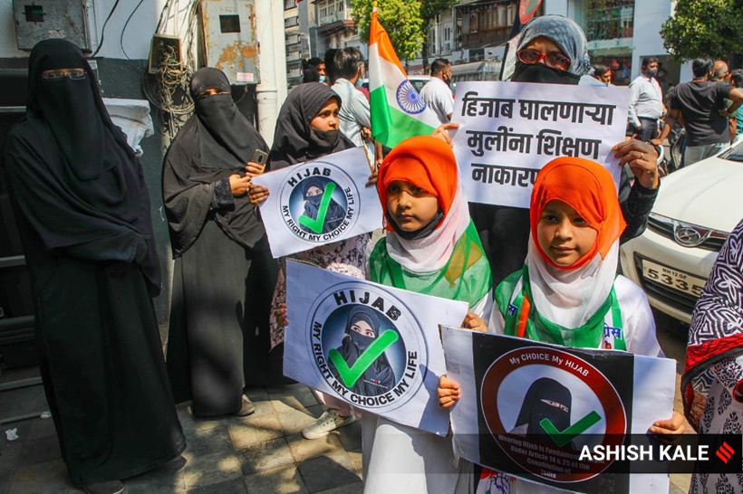 Delhi To Bengal: Women Take To Streets To Protest Karnataka Hijab Ban ...