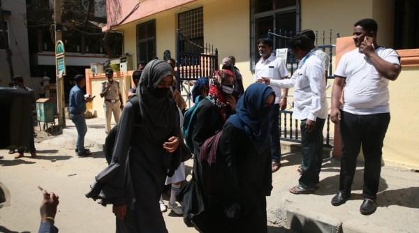 Allow us to wear hijab matching colour of uniform: Udupi students in ...