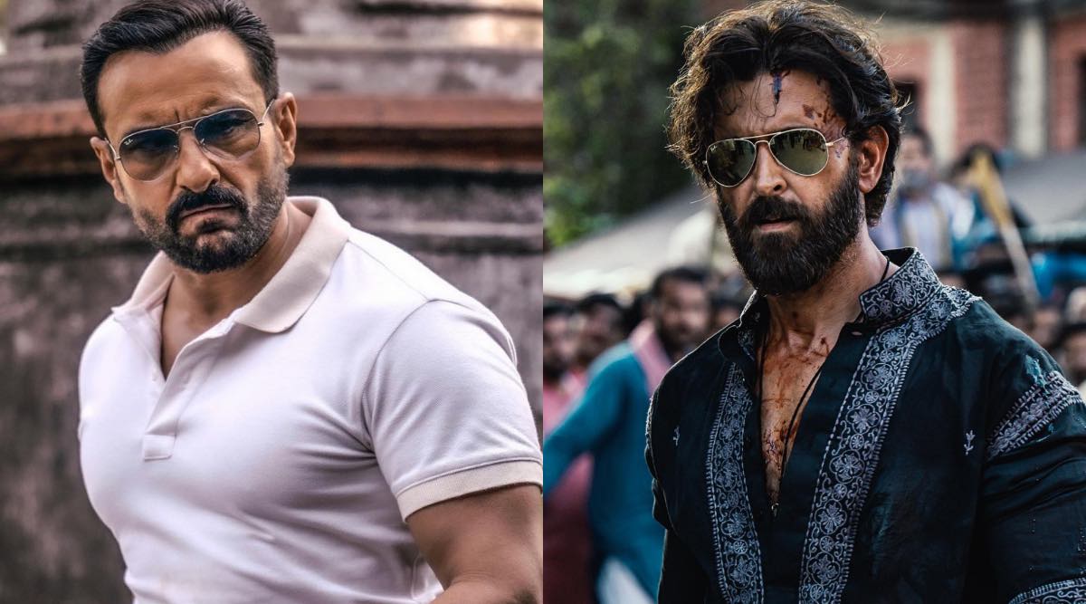 Vikram Vedha first look: Hrithik Roshan introduces 'finest actor' Saif Ali Khan as Vikram | Entertainment News,The Indian Express