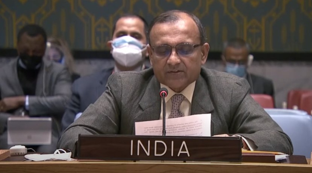 유엔 안전보장이사회 인도, 러시아-우크라이나 위기 논의