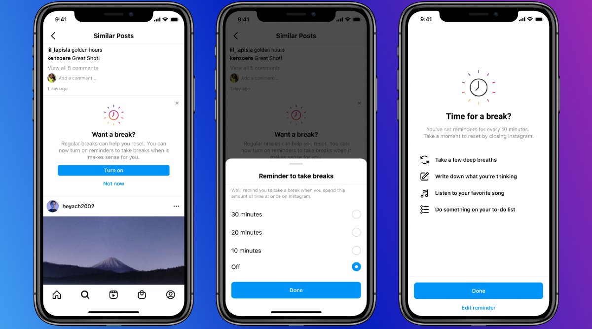 ویژگی Take a Break اینستاگرام چه کاربردی دارد؟