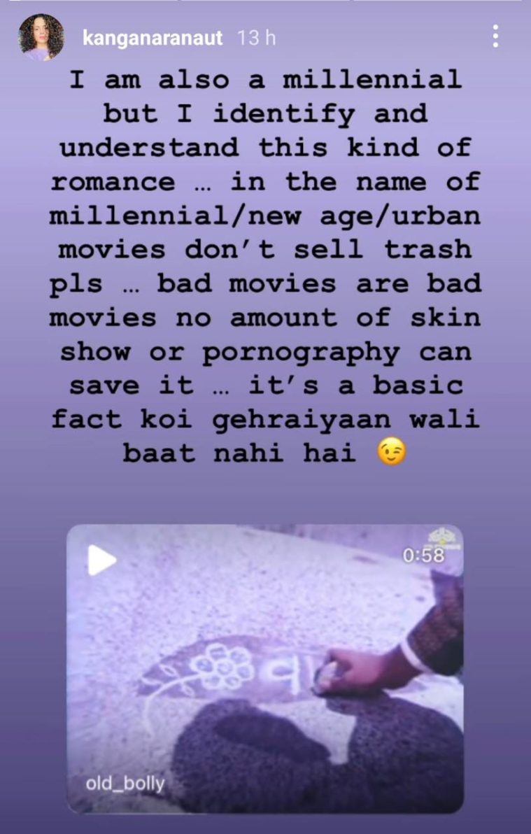 Kangana Ranaut calls Deepika Padukone's Gehraiyaan 'trash' in cryptic post:  'Bad movies are bad moviesâ€¦' | Bollywood News - The Indian Express