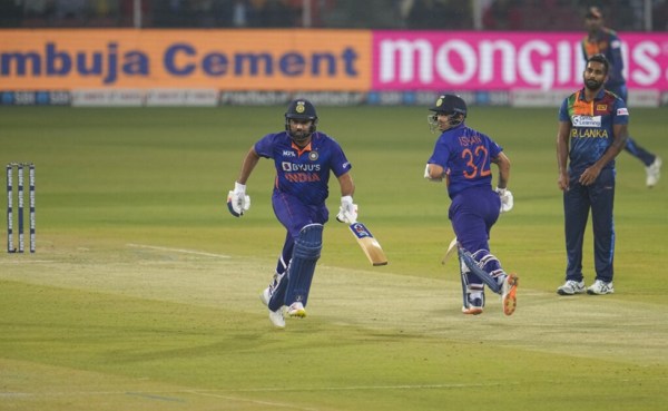Ishan Kishan and Rohit Sharma