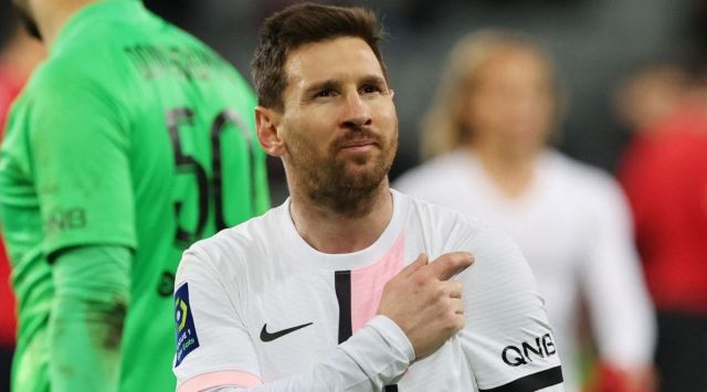 Paris St Germain's Lionel Messi. (Reuters)