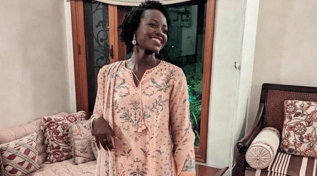 Celeb style: Lupita Nyong’o is ‘loving that salwar kameez life
