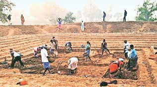 MGNREGA, MGNREGS, Union Budget, Budget 2022, Finance Ministry, Nirmala Sitharaman, Lok Sabha, Indian Express, India news, current affairs, Indian Express News Service, Express News Service, Express News, Indian Express India News