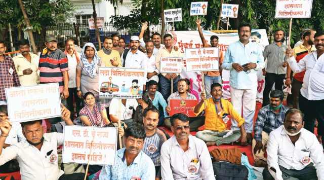 Maharashtra State Road Transport Corporation, Maharashtra, Maharashtra latest news, Maharashtra strike, MSRTC, indian express