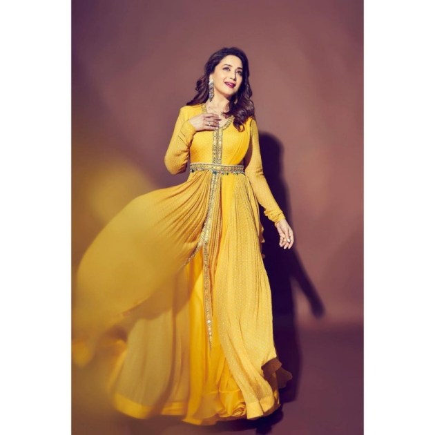 basant panchami 2022, madhuri dixit