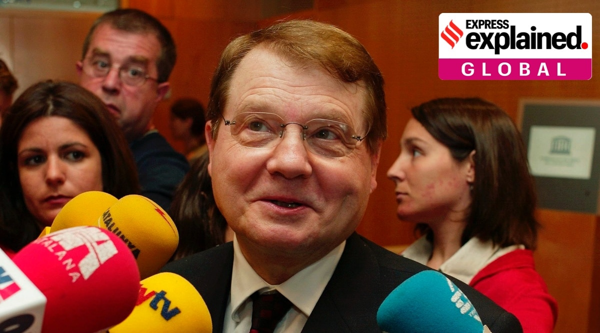 French researcher Luc Montagnier, who won the Nobel Prize in 2008 for discovering HIV and has more recently spread false claims about the coronavirus, has died on Tuesday Feb.10, 2022 at age 89, according to the city hall of Neuilly-sur-Seine. (AP Photo/File)