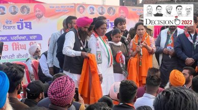 PPCC chief Navjot Sidhu, Dr Navjot Kaur Sidhu, Congress, Charanjit Singh Channi, Amritsar, Punjab, Punjab latest news, Punjab assembly elections, Punjab polls 2022, indian express