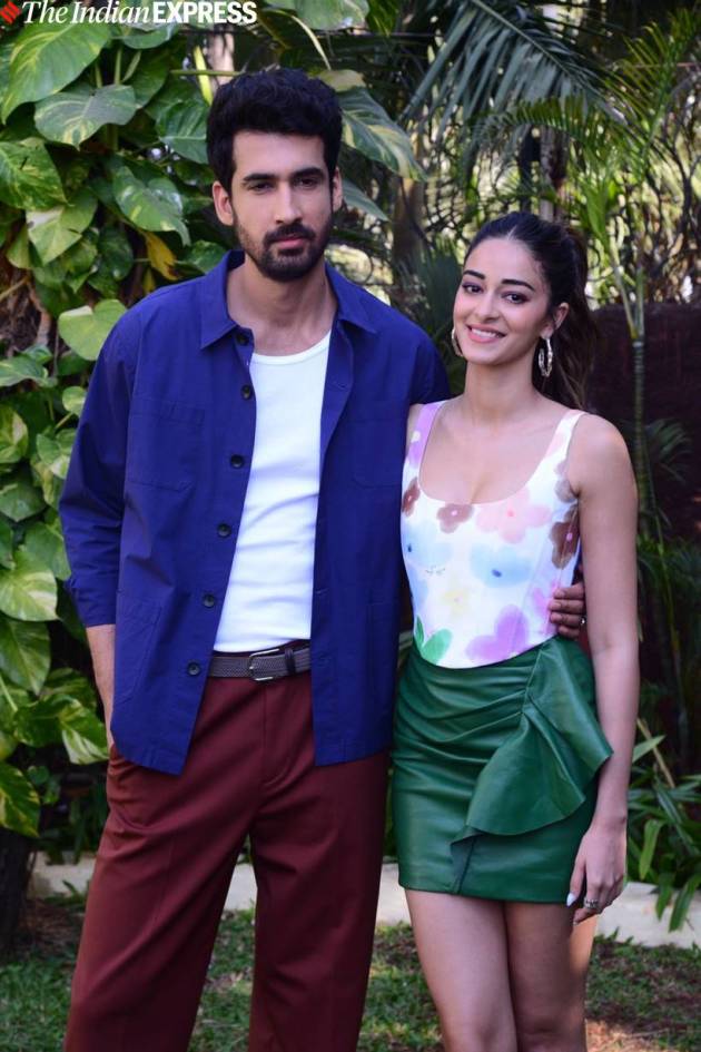 ananya panday with dhairya karwa