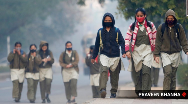 The schools have been asked to plan the number of students they will call on any given day. (Express Photo by Praveen Khanna)