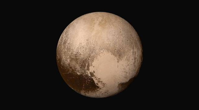 The atmospheric pressure of Pluto was found to be 12.23 μbar. (Photo: NASA)