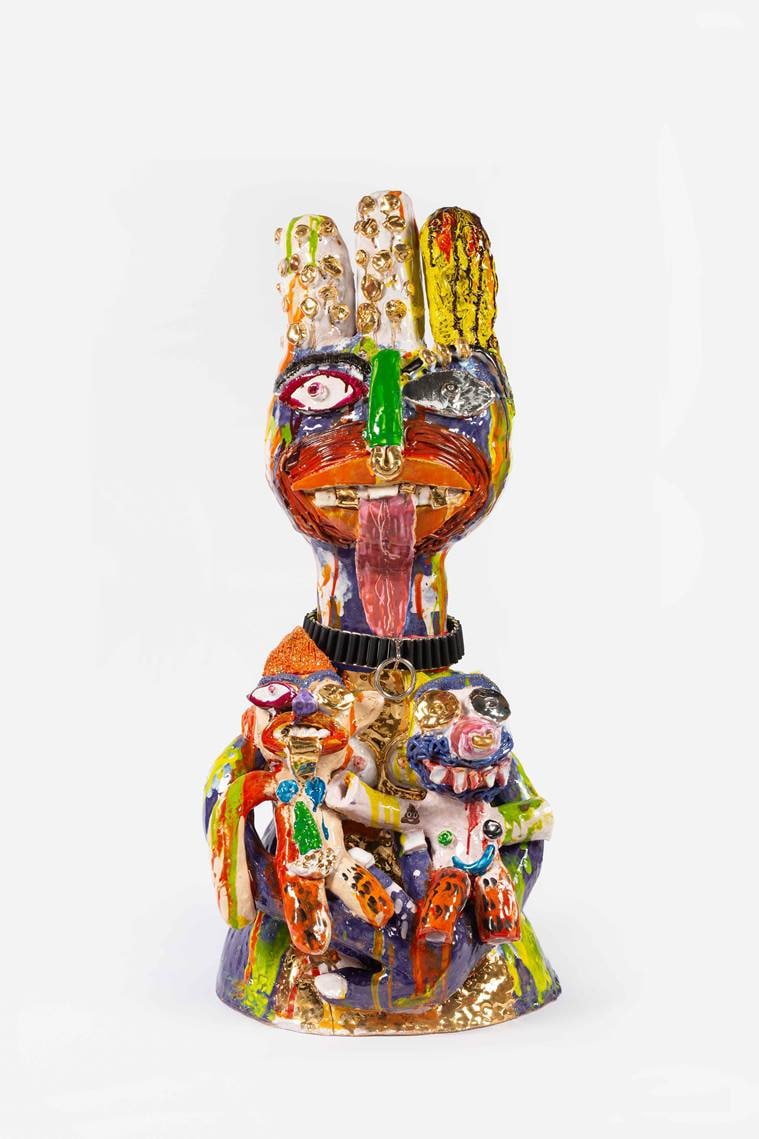 Ramesh Mario Nithiyendran, Ramesh Mario Nithiyendran sculpture, The Mud and The Rainbow