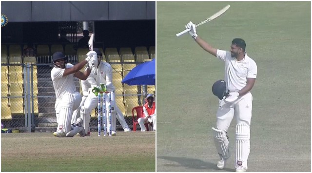 On Saturday, the 26-year-old middle-order batsman showed his prowess in the red-ball format with a magnificent 148-ball 194 that ensured the first innings lead for Tamil Nadu against Delhi in their Ranji Trophy encounter. (BCCI)