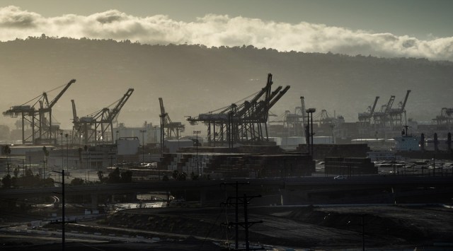 The Port of Los Angeles on Oct. 17, 2021. With the havoc at ports showing no signs of abating and prices for a vast array of goods still rising, the world is absorbing a troubling realization: time alone will not solve the Great Supply Chain Disruption. (Erin Schaff/The New York Times)