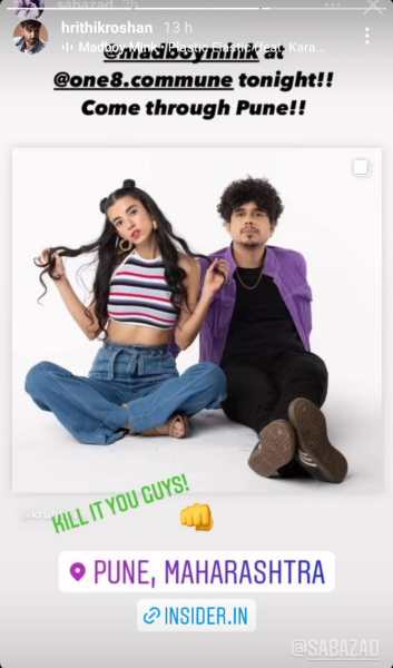 Saba Azad- Imaad Shah- Hrithik Roshan