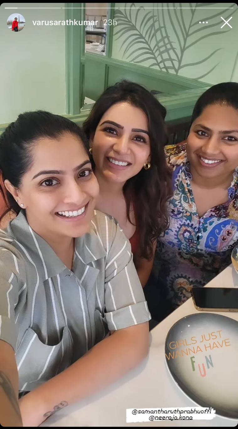 Samantha Ruth Prabhu looks perfect at lunch outing with Neeraja ...