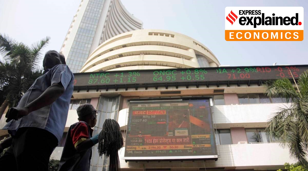 The benchmark Sensex, which fell 1,000 points in the opening session, was trading 903 points, or 1.5 per cent, down at 58,023.46. (File Photo)