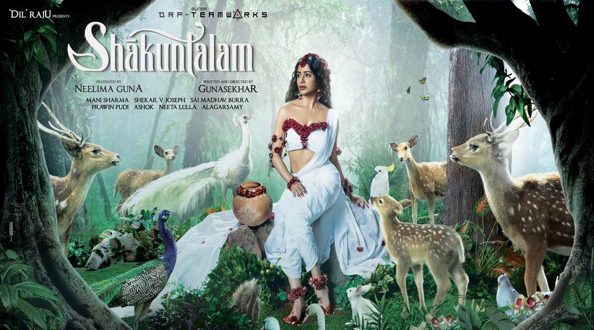 Shaakuntalam first look, samantha ruth prabhu