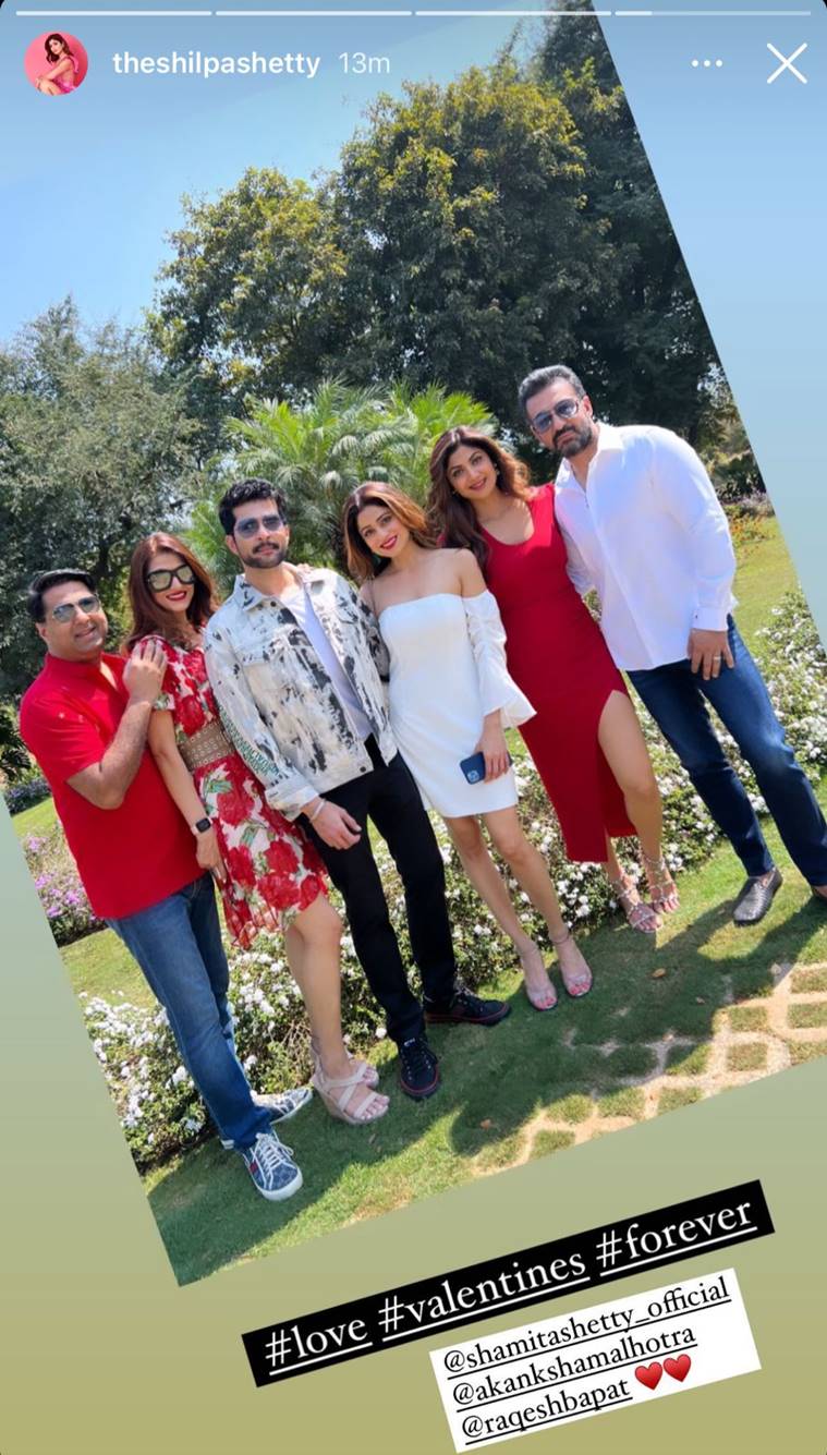 Shilpa Shetty Bf Xx - Shilpa Shetty calls Raj Kundra her 'Valentine,' says 'love and faith' keeps  them going. Watch | Entertainment News,The Indian Express