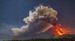 Volcano lightning, Mount Etna eruption, volcano photos, lightning, Italy, indian express