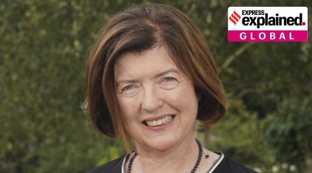 This undated photo issued on Jan. 13, 2022 by GOV.UK shows Sue Gray, second permanent secretary at the Department for Levelling Up, Housing and Communities. She has the job of investigating allegations that the prime minister and his staff attended lockdown-flouting parties on government property. (AP)