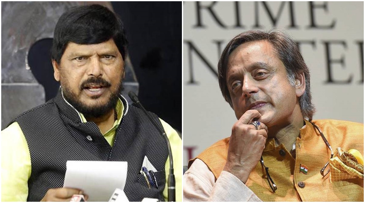 JNU is collateral damage in the Twitter battle between Shashi Tharoor and Ramdas Athawale.