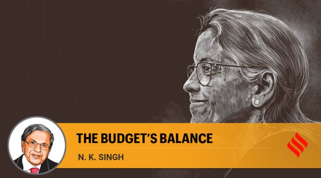 Finance Minister Nirmala Sitharaman. (Illustration: Shyam Kumar) 