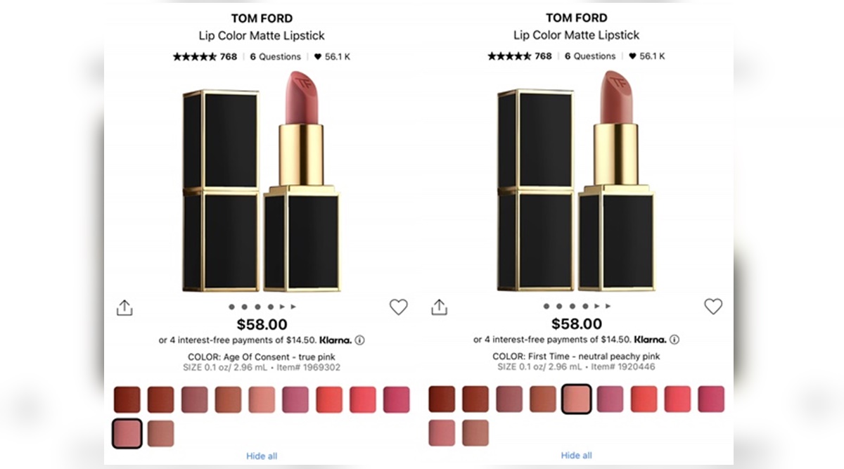 Tom Ford's bizarre lipstick shade names irk netizens: 'This is so gross' |  Lifestyle News,The Indian Express