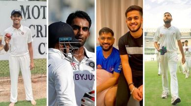 Ranji Trophy, Edhen Apple Tom, Jayant Yadav, Prashant Solanki and Arzan Nagwaswalla.