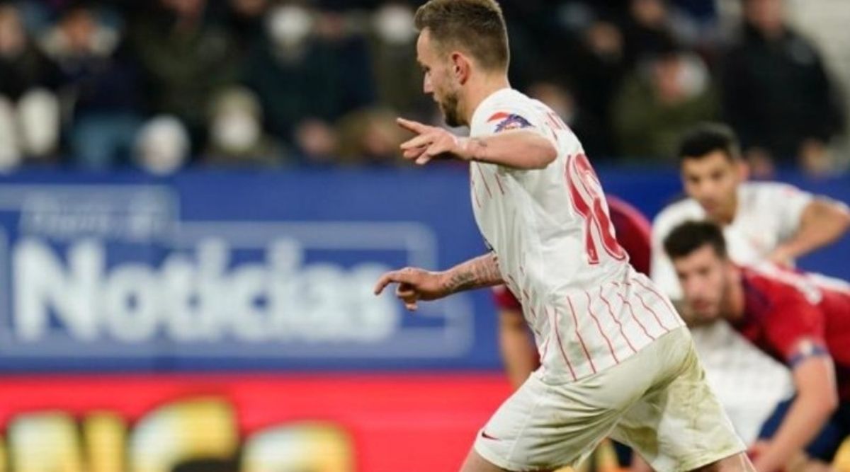 Ivan Rakitic rescues late point for Sevilla in Champions League