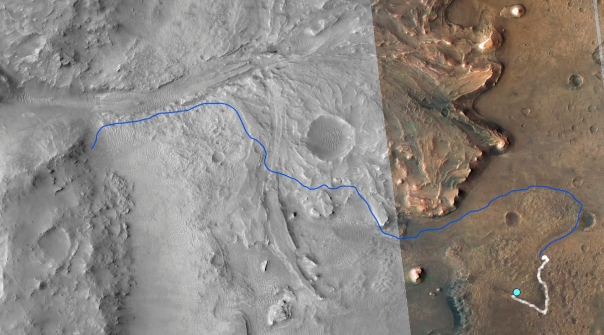 On Mars, a NASA rover and helicopter's year of surprise and discovery |  Technology News,The Indian Express