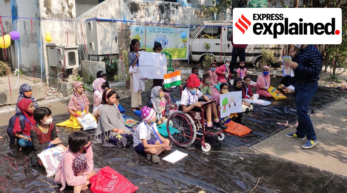 Schooli Baccho Ka Georgette Xxx - Explained: What is West Bengal's 'Paray Shikshalaya', an open-air classroom  initiative? | Explained News,The Indian Express