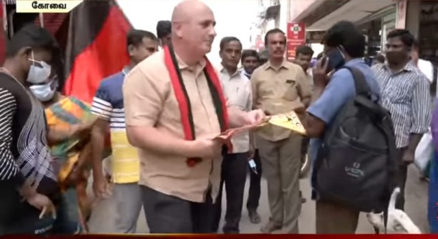 The Bureau of Immigration has asked Negoita Stefan Marius, who holds a business visa (e-visa), to appear at its office in Chennai on Friday with his original documents
(Image credit: Screenshot from Sun News video)