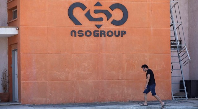 The NSO Group filed a libel lawsuit against business newspaper Calcalist after it published explosive articles claiming Israeli police unlawfully used its spyware on dozens of public figures (AP, file)