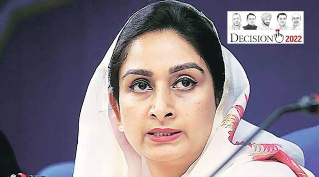 Harsimrat Kaur Badal, Bathinda, Congress, AAP, Punjab, Punjab latest news, Punjab assembly elections, Punjab polls 2022, Punjab Congress, indian express