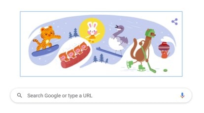 New Olympic Google Doodle lets you play mini-games as an adorable
