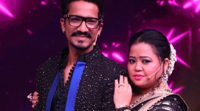 Bharti Singh with husband haarsh limbhachiya