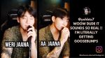BTS Jungkook sings in Hindi, BTS Jungkook, Anushuman Sharma BTS Jungkook edit, BTS, BTS hindi song, Indian Express