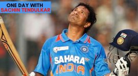 Sachin Tendulkar, one day with Tendulkar, Sachin Tendulkar, Sachin Tendulkar story