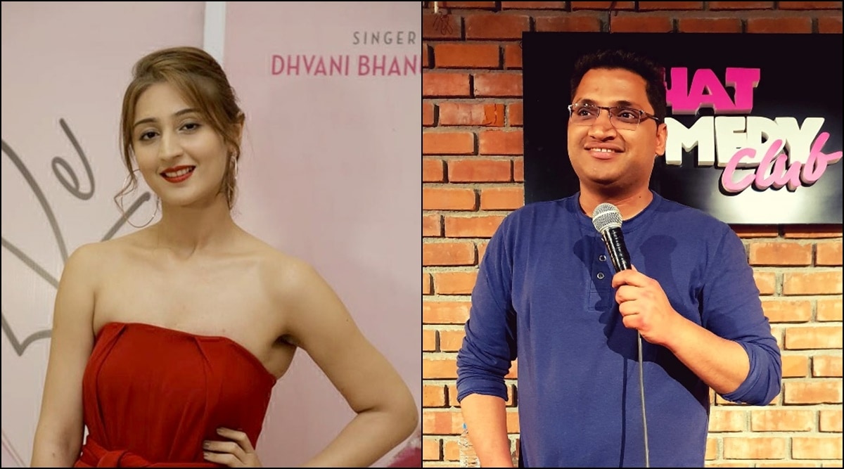 Singer Dhwani Bhanushali and comedian Gaurav Gupta will be performing in Delhi this week. (File)