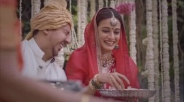 dia mirza vaibhav rekhi wedding video