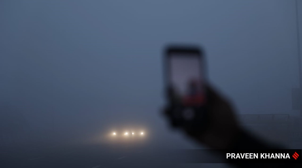 delhi fog, delhi weather today, delhi temperature