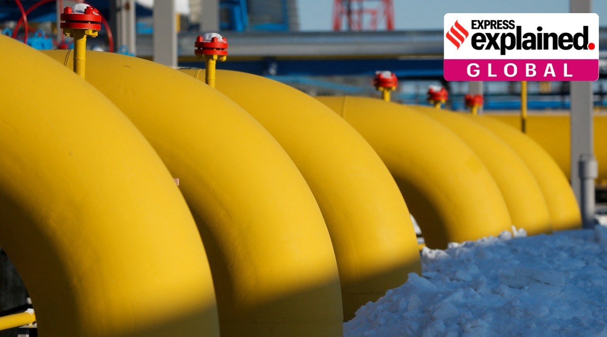 Gas pipelines are pictured at the Atamanskaya compressor station, part of Gazprom's Power Of Siberia project outside the far eastern town of Svobodny, in Amur region, Russia November 29, 2019. (File Reuters)