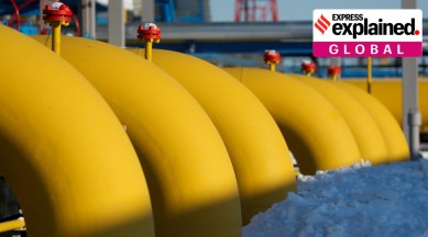 Gas pipelines are pictured at the Atamanskaya compressor station, part of Gazprom's Power Of Siberia project outside the far eastern town of Svobodny, in Amur region, Russia November 29, 2019. (File Reuters)