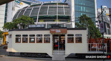 Kolkata tram restaurant